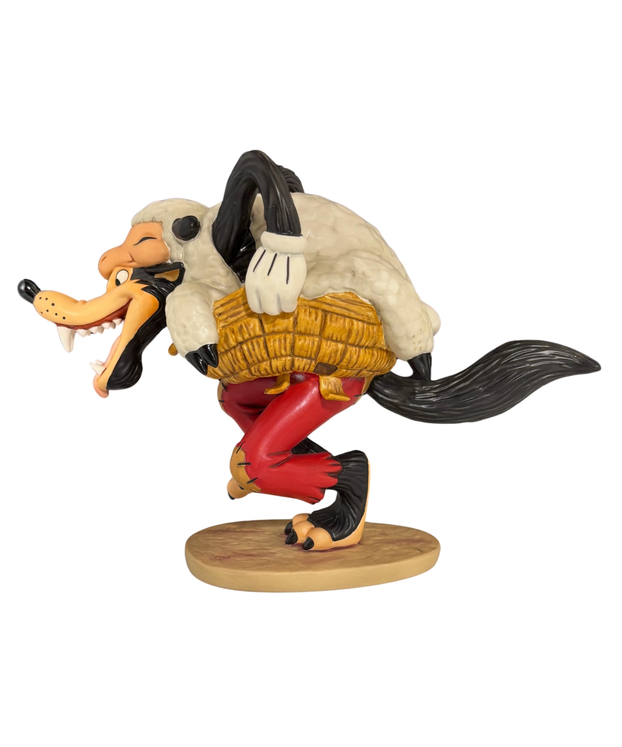 Amazon.com: Disney WDCC Figurine Big Bad Wolf - I'm a Poor Little